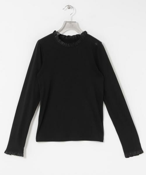 URBAN RESEARCH / アーバンリサーチ Tシャツ | フリルデザインシアーカットソー | 詳細13