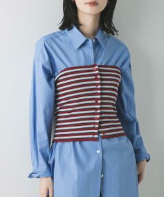 URBAN RESEARCH / アーバンリサーチ ニット・セーター | マルチボーダーニットビスチェ