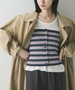 URBAN RESEARCH / アーバンリサーチ ニット・セーター | マルチボーダーニットビスチェ