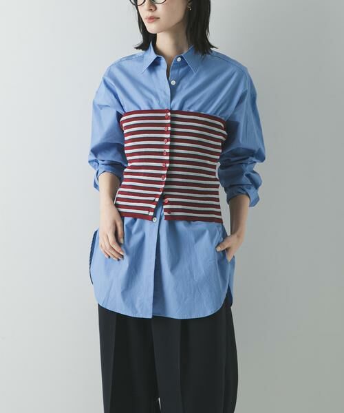 URBAN RESEARCH / アーバンリサーチ ニット・セーター | マルチボーダーニットビスチェ | 詳細2