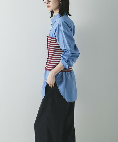 URBAN RESEARCH / アーバンリサーチ ニット・セーター | マルチボーダーニットビスチェ | 詳細4