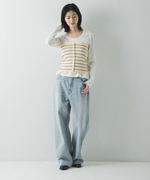 URBAN RESEARCH / アーバンリサーチ ニット・セーター | マルチボーダーニットビスチェ | 詳細19