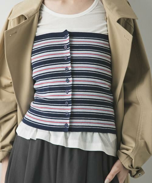 URBAN RESEARCH / アーバンリサーチ ニット・セーター | マルチボーダーニットビスチェ | 詳細22