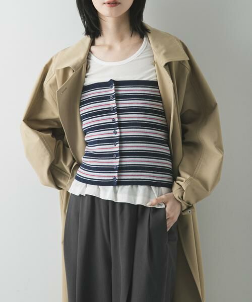 URBAN RESEARCH / アーバンリサーチ ニット・セーター | マルチボーダーニットビスチェ | 詳細23