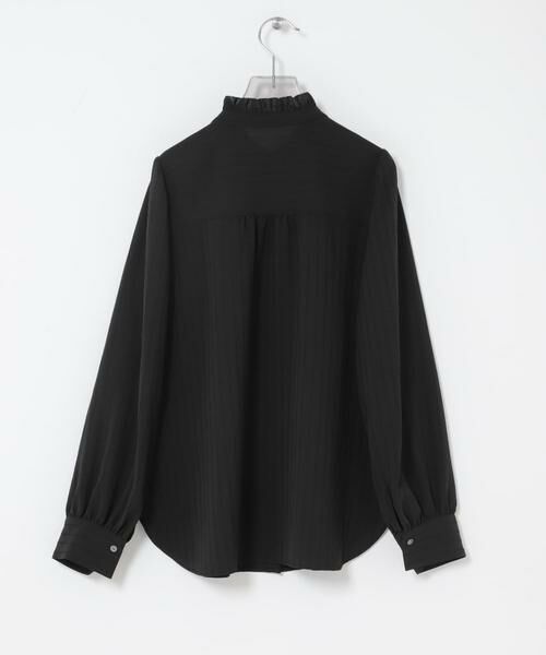 URBAN RESEARCH / アーバンリサーチ シャツ・ブラウス | ドビーストライプフリルブラウス | 詳細20