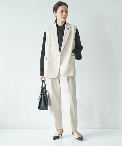 URBAN RESEARCH / アーバンリサーチ シャツ・ブラウス | ドビーストライプフリルブラウス | 詳細16