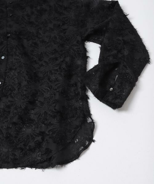 URBAN RESEARCH / アーバンリサーチ シャツ・ブラウス | カットジャガードバンドカラーシャツ | 詳細19