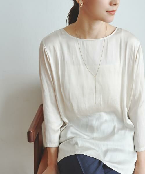 URBAN RESEARCH / アーバンリサーチ シャツ・ブラウス | ヴィンテージサテンブラウス | 詳細1