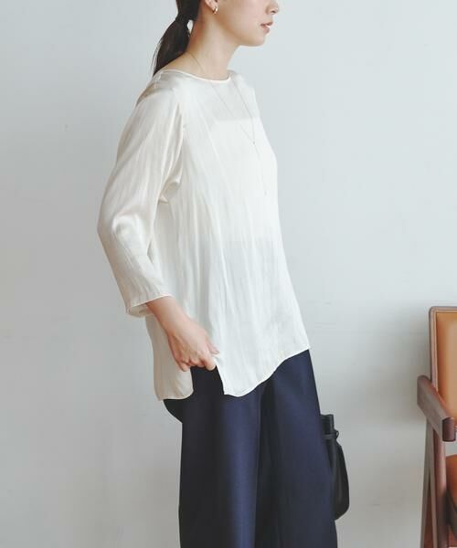 URBAN RESEARCH / アーバンリサーチ シャツ・ブラウス | ヴィンテージサテンブラウス | 詳細3