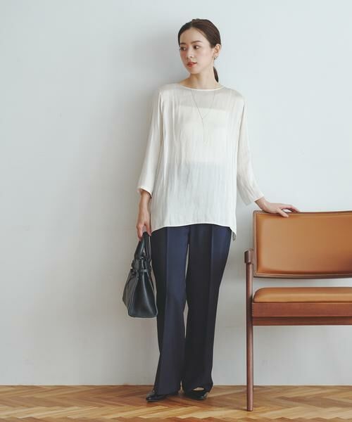 URBAN RESEARCH / アーバンリサーチ シャツ・ブラウス | ヴィンテージサテンブラウス | 詳細7