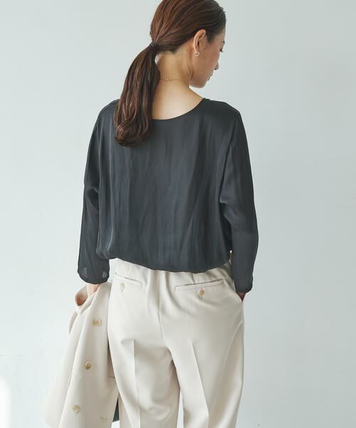 URBAN RESEARCH / アーバンリサーチ シャツ・ブラウス | ヴィンテージサテンブラウス | 詳細13