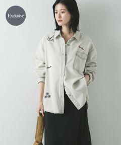 URBAN RESEARCH / アーバンリサーチ シャツ・ブラウス | 『別注』PICCADILLY×URBAN RESEARCH　刺繍デニムシャツ