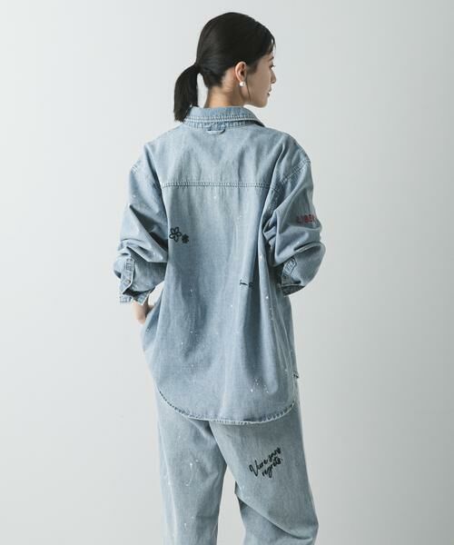 URBAN RESEARCH / アーバンリサーチ シャツ・ブラウス | 『別注』PICCADILLY×URBAN RESEARCH　刺繍デニムシャツ | 詳細5