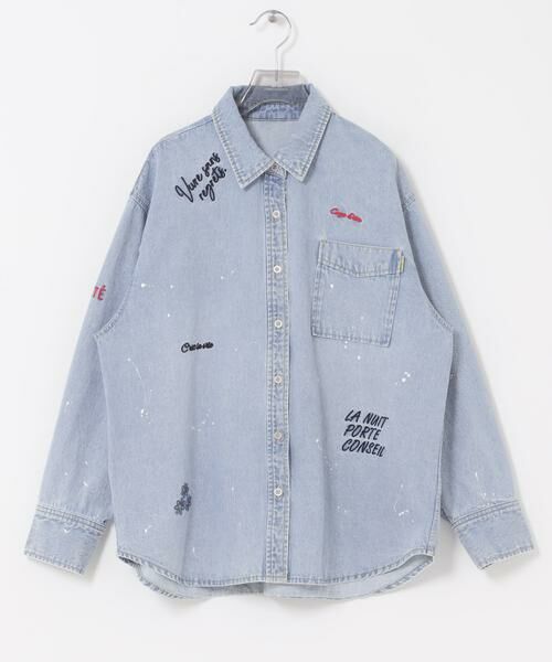 URBAN RESEARCH / アーバンリサーチ シャツ・ブラウス | 『別注』PICCADILLY×URBAN RESEARCH　刺繍デニムシャツ | 詳細6