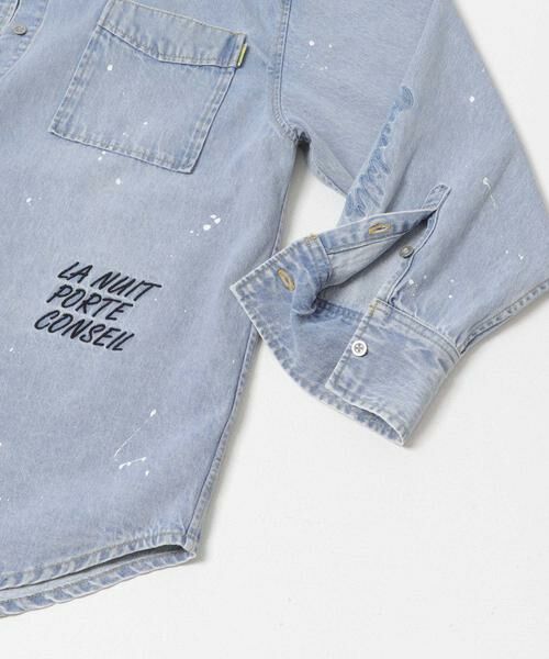 URBAN RESEARCH / アーバンリサーチ シャツ・ブラウス | 『別注』PICCADILLY×URBAN RESEARCH　刺繍デニムシャツ | 詳細8