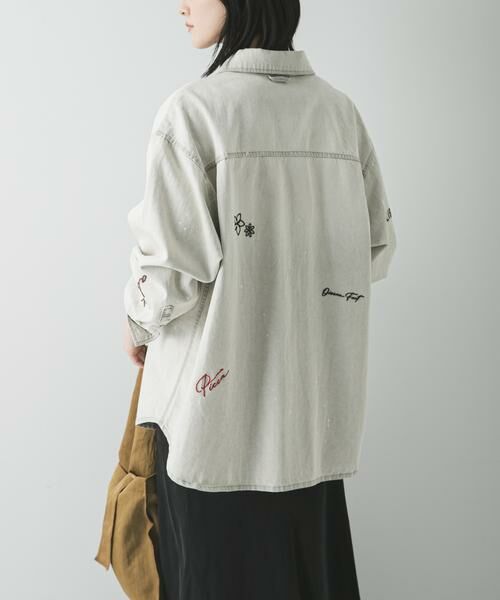 URBAN RESEARCH / アーバンリサーチ シャツ・ブラウス | 『別注』PICCADILLY×URBAN RESEARCH　刺繍デニムシャツ | 詳細12