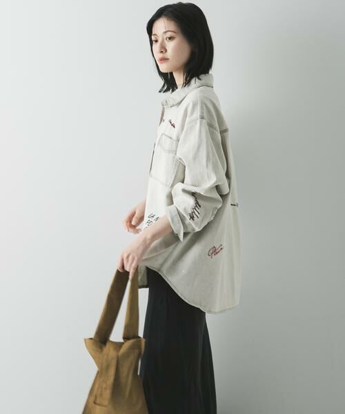 URBAN RESEARCH / アーバンリサーチ シャツ・ブラウス | 『別注』PICCADILLY×URBAN RESEARCH　刺繍デニムシャツ | 詳細13