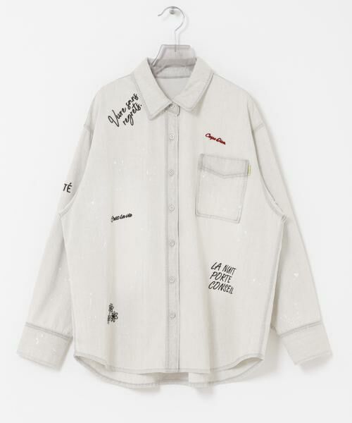 URBAN RESEARCH / アーバンリサーチ シャツ・ブラウス | 『別注』PICCADILLY×URBAN RESEARCH　刺繍デニムシャツ | 詳細15
