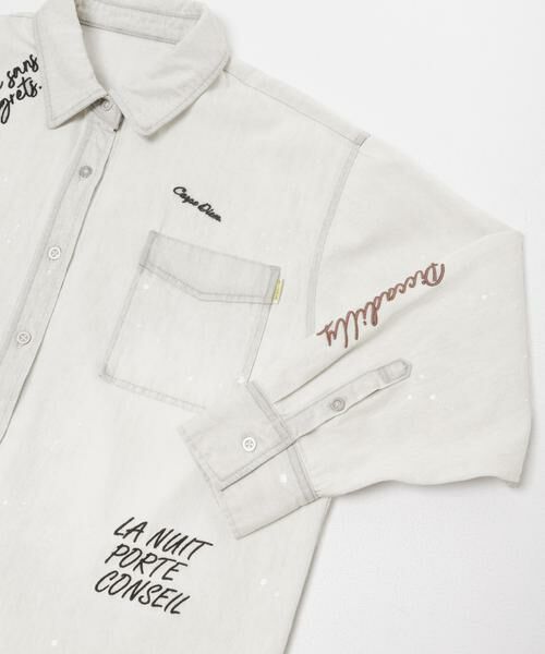 URBAN RESEARCH / アーバンリサーチ シャツ・ブラウス | 『別注』PICCADILLY×URBAN RESEARCH　刺繍デニムシャツ | 詳細16