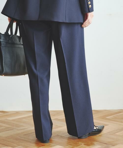 URBAN RESEARCH / アーバンリサーチ その他パンツ | 『3サイズ展開』タックストレートスラックス | 詳細1