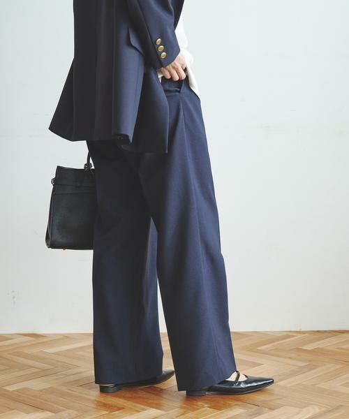 URBAN RESEARCH / アーバンリサーチ その他パンツ | 『3サイズ展開』タックストレートスラックス | 詳細2