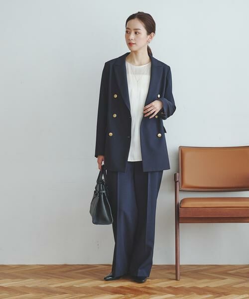 URBAN RESEARCH / アーバンリサーチ その他パンツ | 『3サイズ展開』タックストレートスラックス | 詳細6