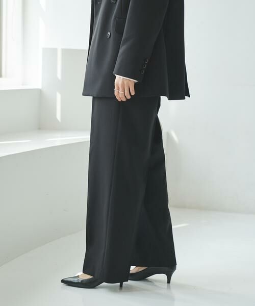 URBAN RESEARCH / アーバンリサーチ その他パンツ | 『3サイズ展開』タックストレートスラックス | 詳細14