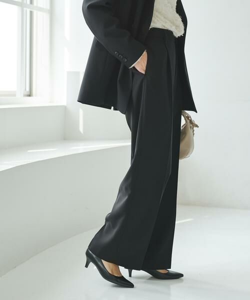 URBAN RESEARCH / アーバンリサーチ その他パンツ | 『3サイズ展開』タックストレートスラックス | 詳細16