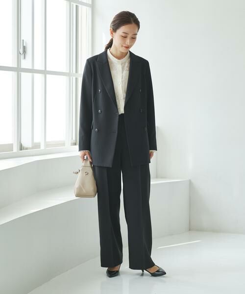 URBAN RESEARCH / アーバンリサーチ その他パンツ | 『3サイズ展開』タックストレートスラックス | 詳細17