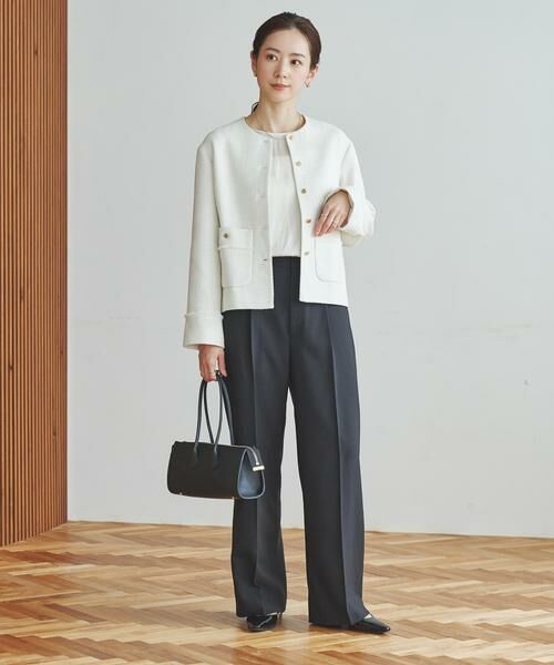 URBAN RESEARCH / アーバンリサーチ その他パンツ | 『3サイズ展開』タックストレートスラックス | 詳細19