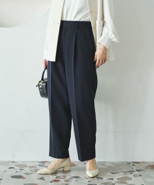 URBAN RESEARCH / アーバンリサーチ その他パンツ | 『3サイズ展開』タックテーパードパンツ | 詳細1