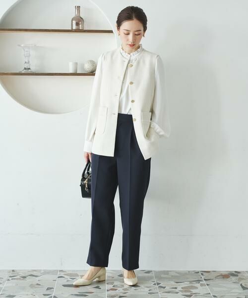 URBAN RESEARCH / アーバンリサーチ その他パンツ | 『3サイズ展開』タックテーパードパンツ | 詳細4