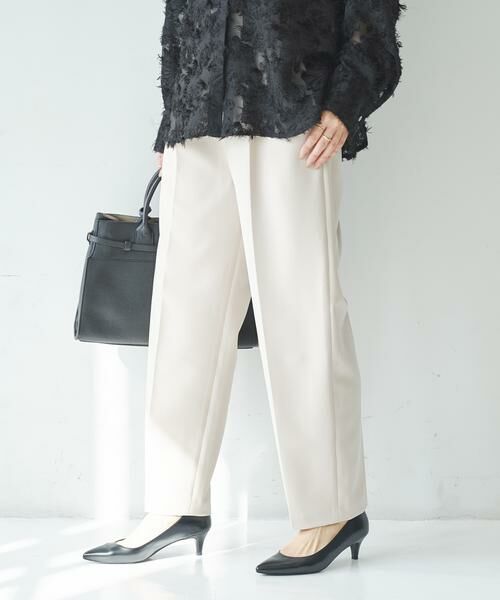 URBAN RESEARCH / アーバンリサーチ その他パンツ | 『3サイズ展開』タックテーパードパンツ | 詳細23