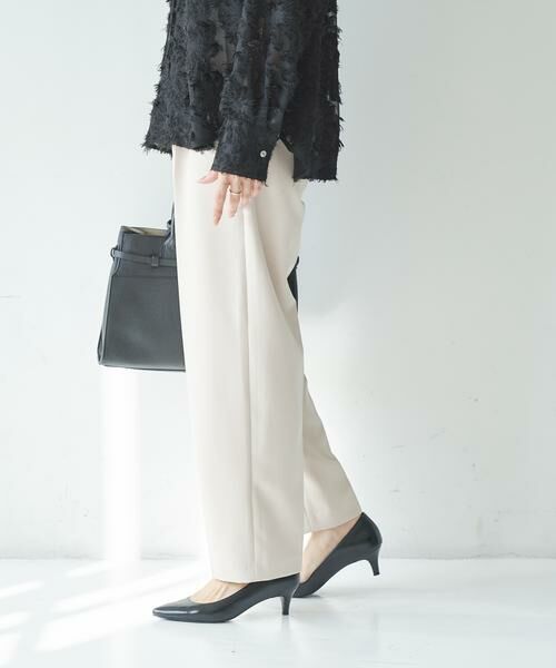 URBAN RESEARCH / アーバンリサーチ その他パンツ | 『3サイズ展開』タックテーパードパンツ | 詳細24