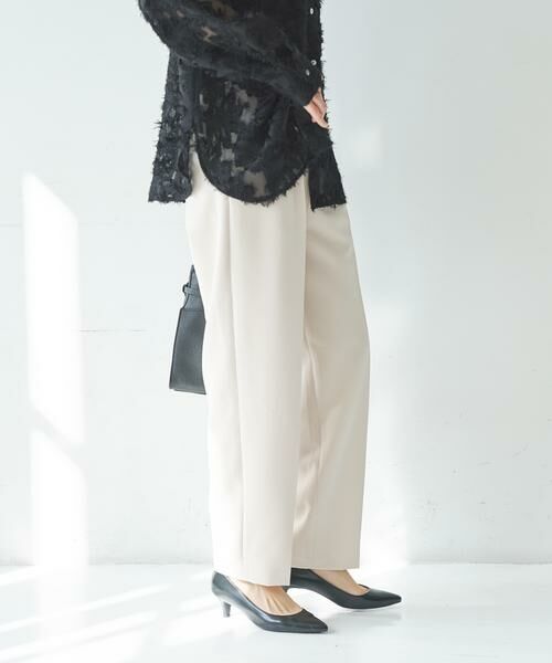 URBAN RESEARCH / アーバンリサーチ その他パンツ | 『3サイズ展開』タックテーパードパンツ | 詳細26