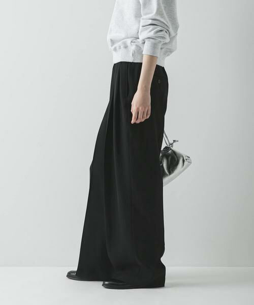 URBAN RESEARCH / アーバンリサーチ その他パンツ | ダブルクロスキュプライージーパンツ | 詳細9