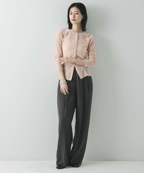 URBAN RESEARCH / アーバンリサーチ その他パンツ | ダブルクロスキュプライージーパンツ | 詳細12