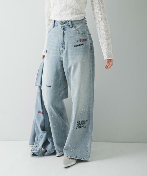 URBAN RESEARCH / アーバンリサーチ デニムパンツ | 『別注』PICCADILLY×URBAN RESEARCH　刺繍デニムパンツ | 詳細4