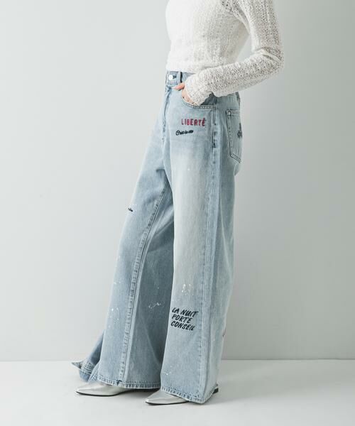 URBAN RESEARCH / アーバンリサーチ デニムパンツ | 『別注』PICCADILLY×URBAN RESEARCH　刺繍デニムパンツ | 詳細5