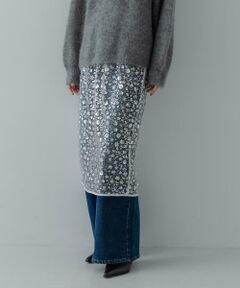 URBAN RESEARCH / アーバンリサーチ スカート | スパンコールチュールレイヤードスカート