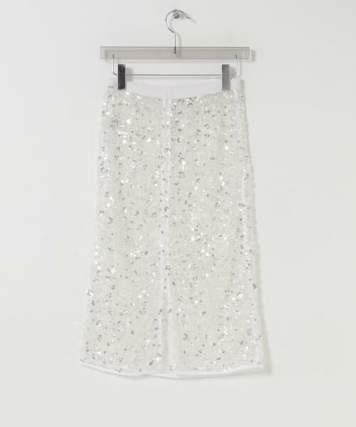 URBAN RESEARCH / アーバンリサーチ スカート | スパンコールチュールレイヤードスカート | 詳細10