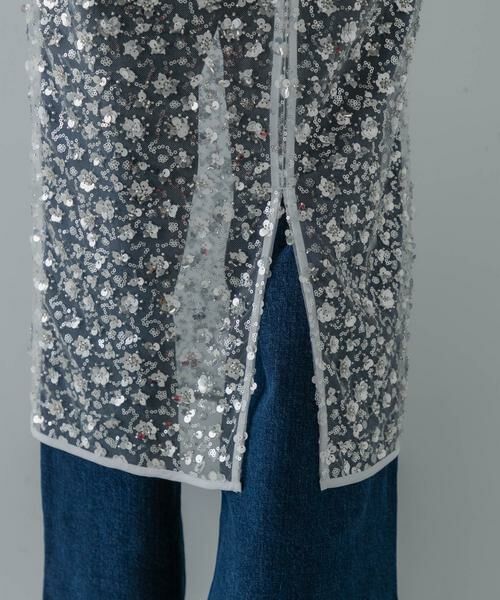 URBAN RESEARCH / アーバンリサーチ スカート | スパンコールチュールレイヤードスカート | 詳細5