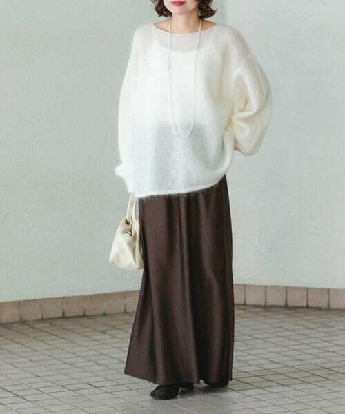 URBAN RESEARCH / アーバンリサーチ スカート | サテンバイアススカート | 詳細6