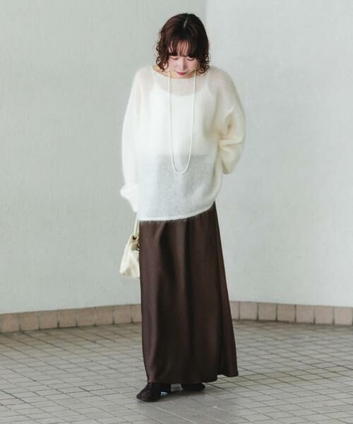 URBAN RESEARCH / アーバンリサーチ スカート | サテンバイアススカート | 詳細7