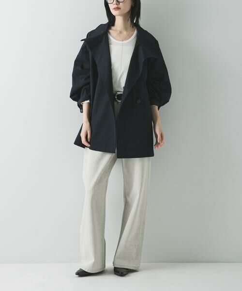 URBAN RESEARCH / アーバンリサーチ トレンチコート | スタンドカラーミドル丈トレンチコート | 詳細2