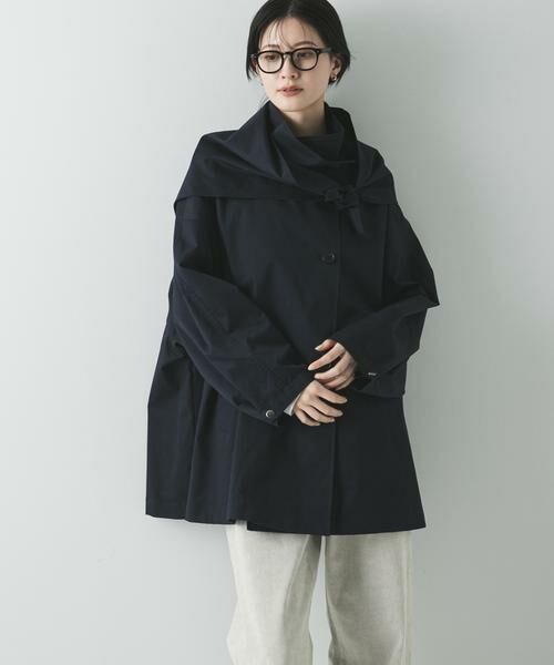 URBAN RESEARCH / アーバンリサーチ トレンチコート | スタンドカラーミドル丈トレンチコート | 詳細5