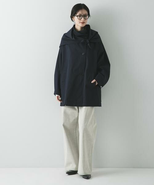 URBAN RESEARCH / アーバンリサーチ トレンチコート | スタンドカラーミドル丈トレンチコート | 詳細7
