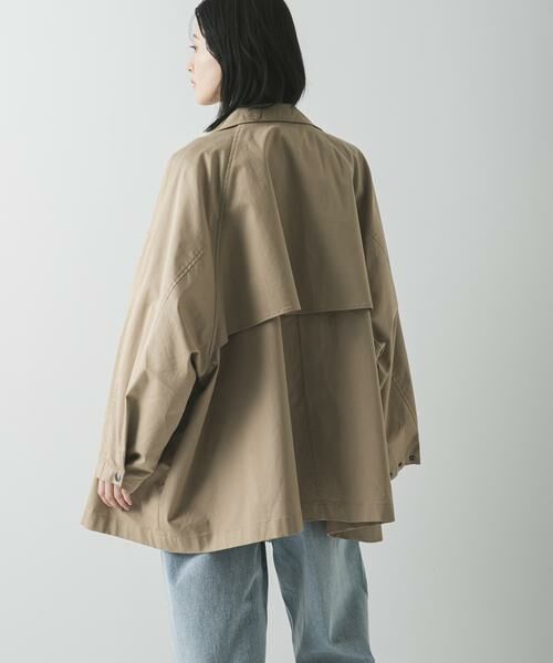 URBAN RESEARCH / アーバンリサーチ トレンチコート | スタンドカラーミドル丈トレンチコート | 詳細16