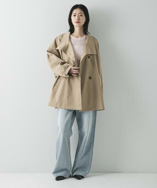 URBAN RESEARCH / アーバンリサーチ トレンチコート | スタンドカラーミドル丈トレンチコート | 詳細17