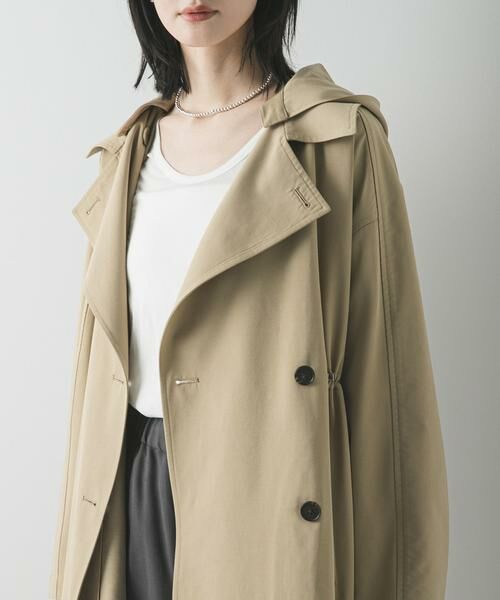 URBAN RESEARCH / アーバンリサーチ トレンチコート | フーディー2WAYトレンチコート | 詳細1